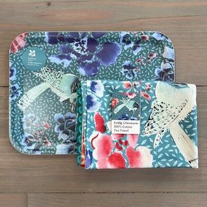 United Kingdom National Trust Tea towel and Tray